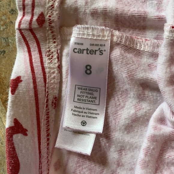 Carter’s 2 piece reindeer pajamas. - Picture 5 of 7